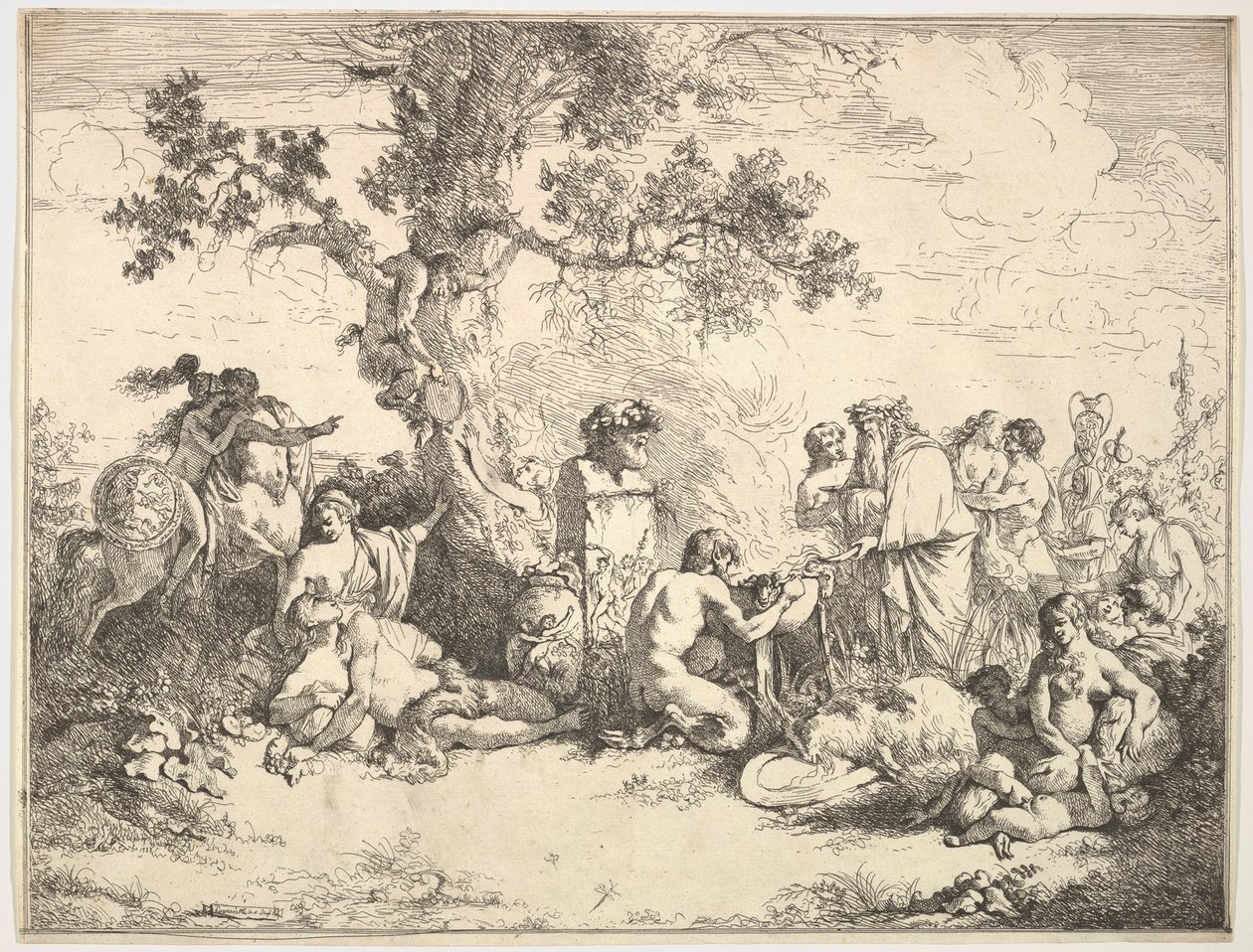 Uhri Panille, 1762-63. tekijältä Jean Jacques Lagrenee