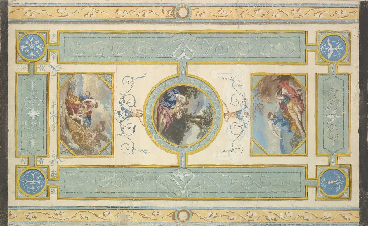 Study for a Ceiling, n.d.. tekijältä Jean Jacques Lagrenee