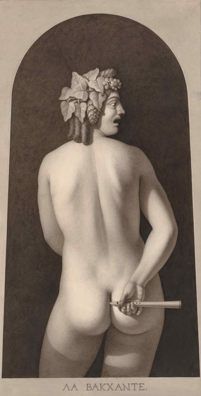 La bacchante. tekijältä Jean Jacques Lequeu