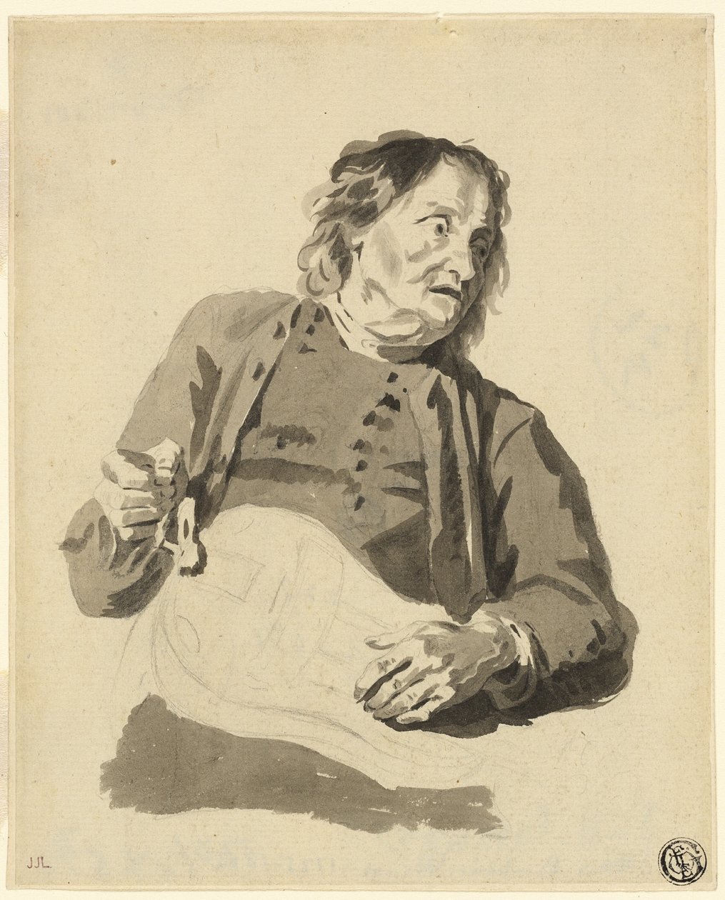 Organ Grinder tekijältä Jean Jacques de Boissieu