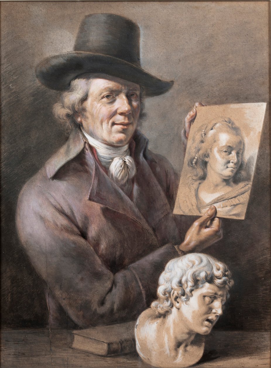 Omakuva, 1700-luvun toinen puoli.. tekijältä Jean Jacques de Boissieu