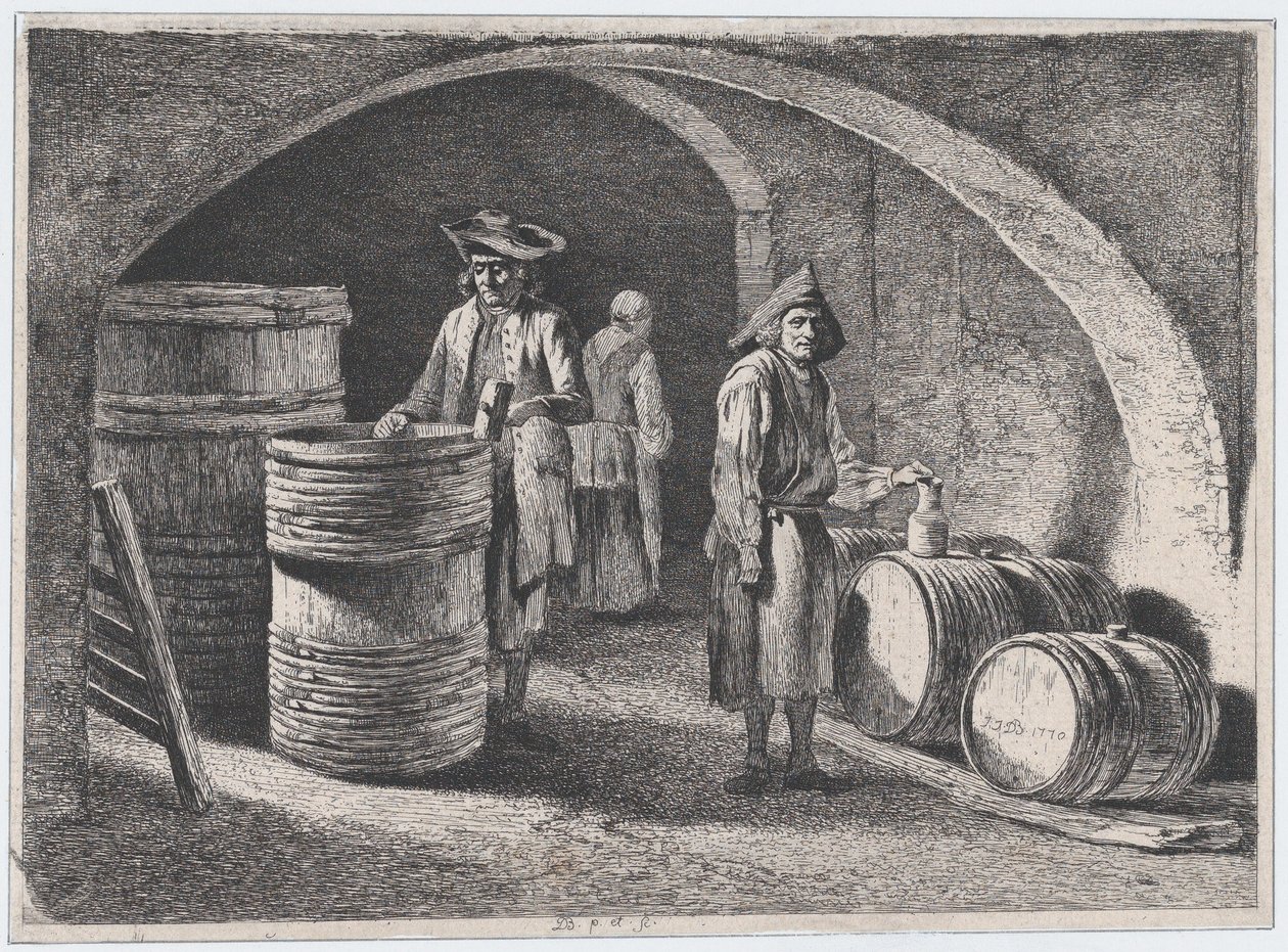 Pienet Cooperit, 1770. tekijältä Jean-Jacques de Boissieu