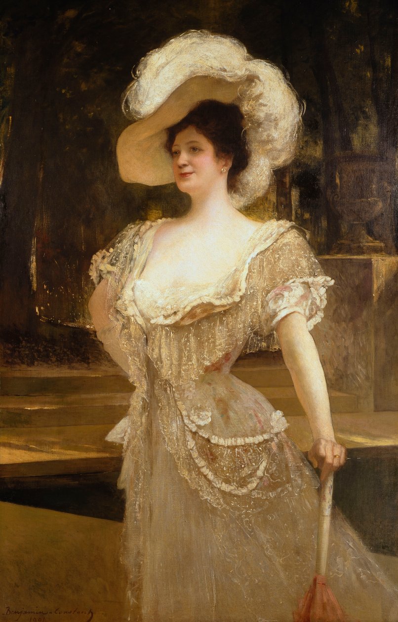 Rouvan muotokuva, 1901 tekijältä Jean Joseph Benjamin Constant