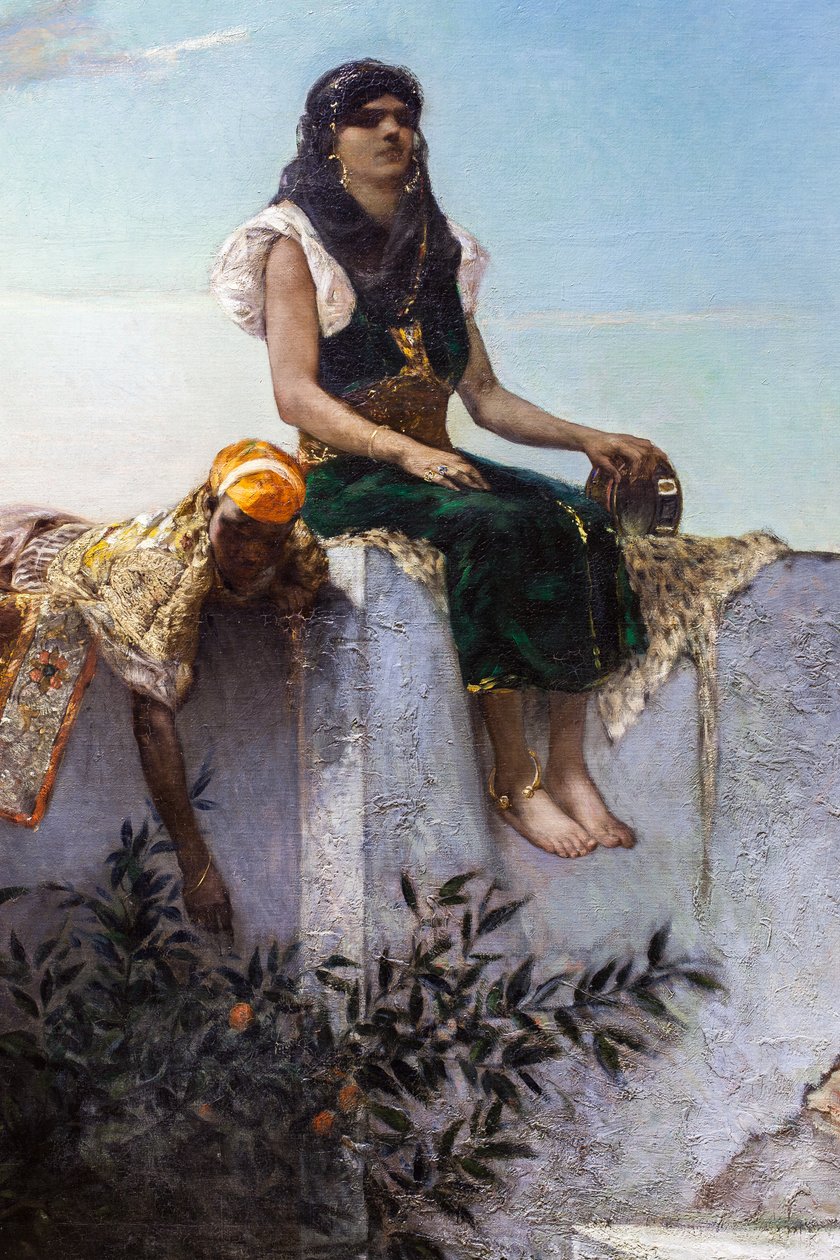 Ilta terasseilla (Marokko) tekijältä Jean Joseph Benjamin Constant