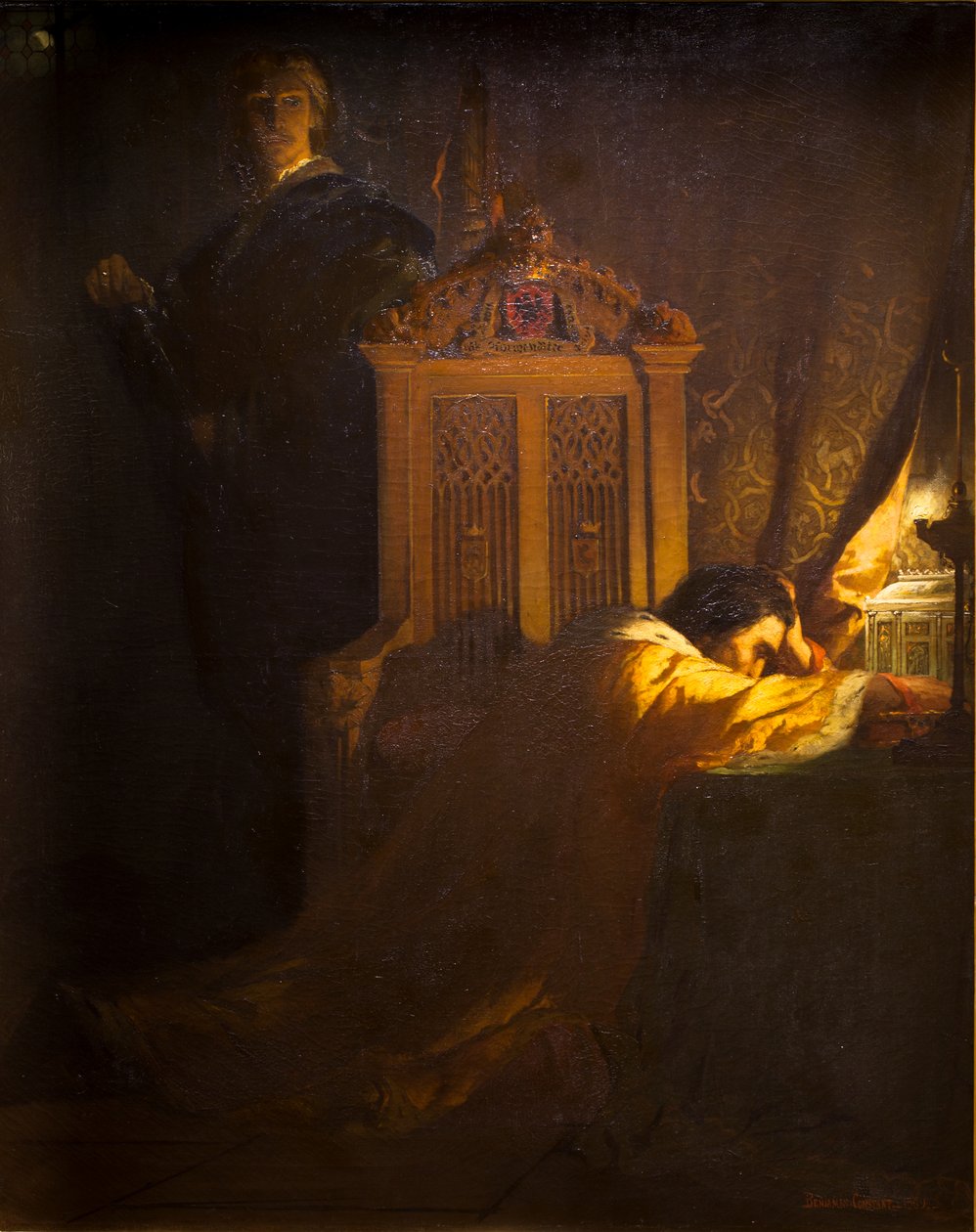 Hamlet ja kuningas tekijältä Jean Joseph Benjamin Constant