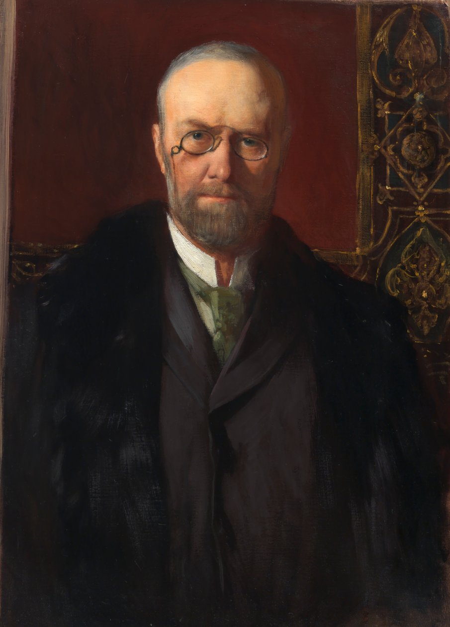 John Brooks Henderson, 1895.  tekijältä Jean Joseph Benjamin Constant
