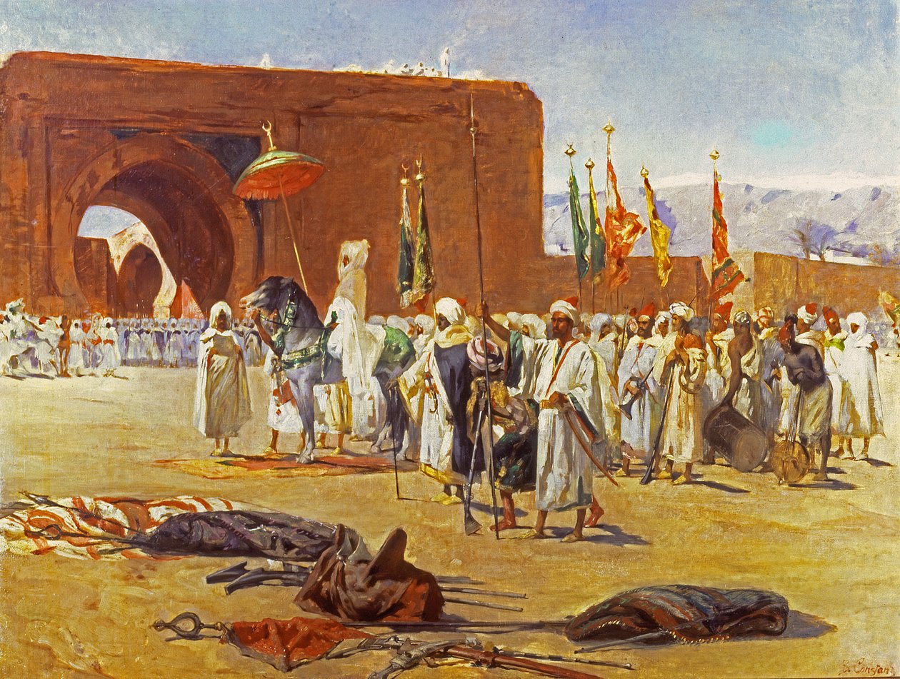 maurien kulkue tekijältä Jean Joseph Benjamin Constant