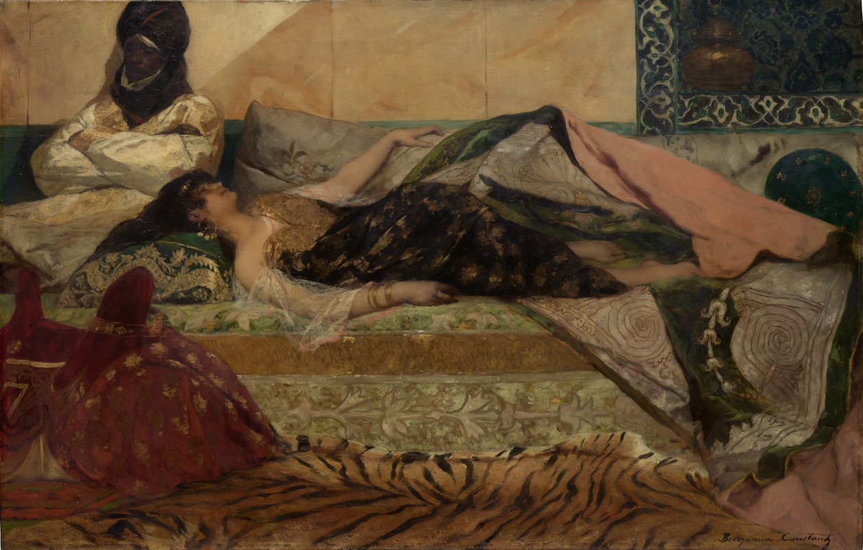 Odalistinen. tekijältä Jean Joseph Benjamin Constant