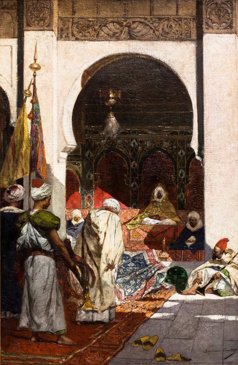 Pashan lahjoja, ennen vuotta 1883 (Öljy kankaalle) tekijältä Jean Joseph Benjamin Constant