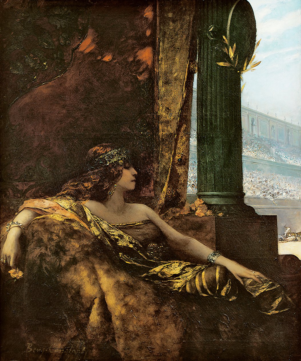 Keisarinna Theodora (öljy kankaalle) tekijältä Jean Joseph Benjamin Constant