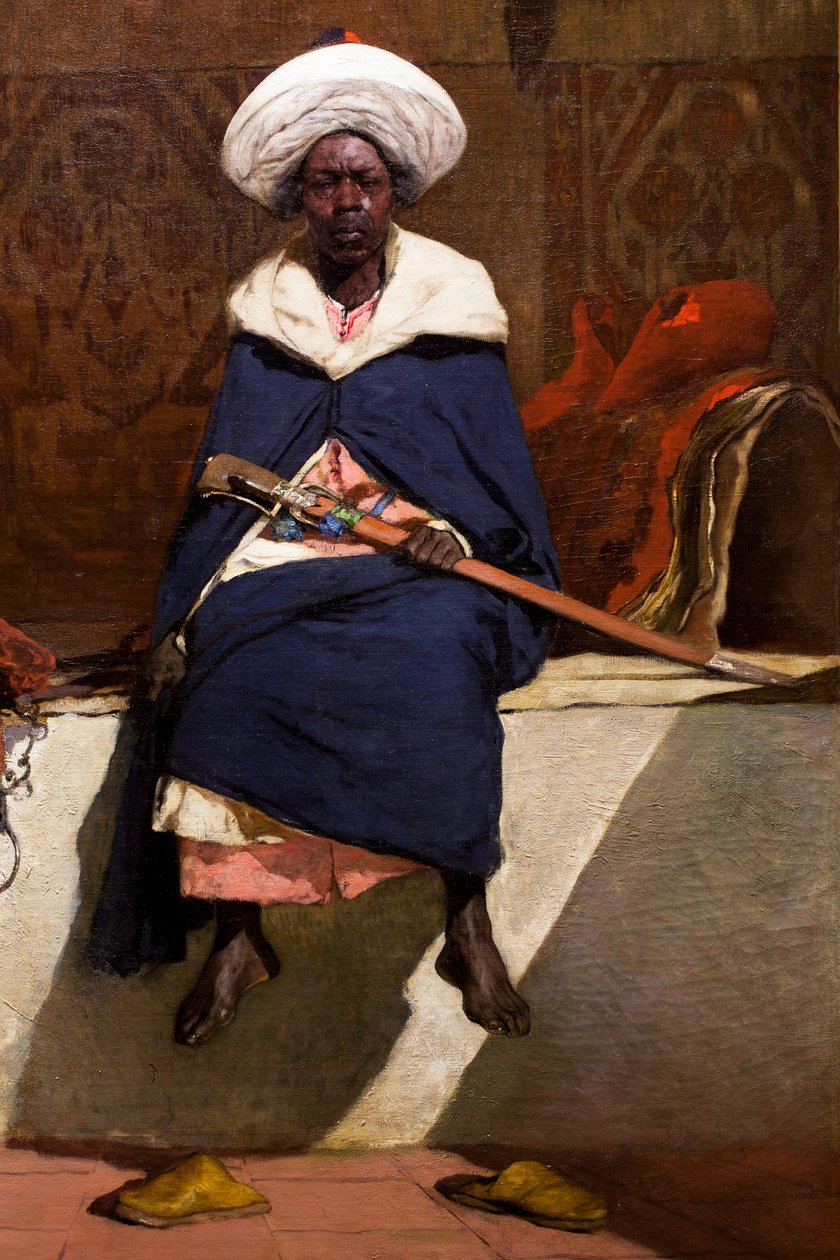 Marokon kalifi Tahamy tekijältä Jean Joseph Benjamin Constant