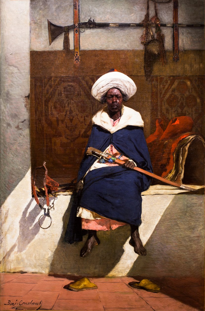 Marokon kalifi Tahamy tekijältä Jean Joseph Benjamin Constant