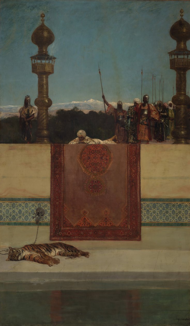 Sulttaanien tiikeri. tekijältä Jean Joseph Benjamin Constant
