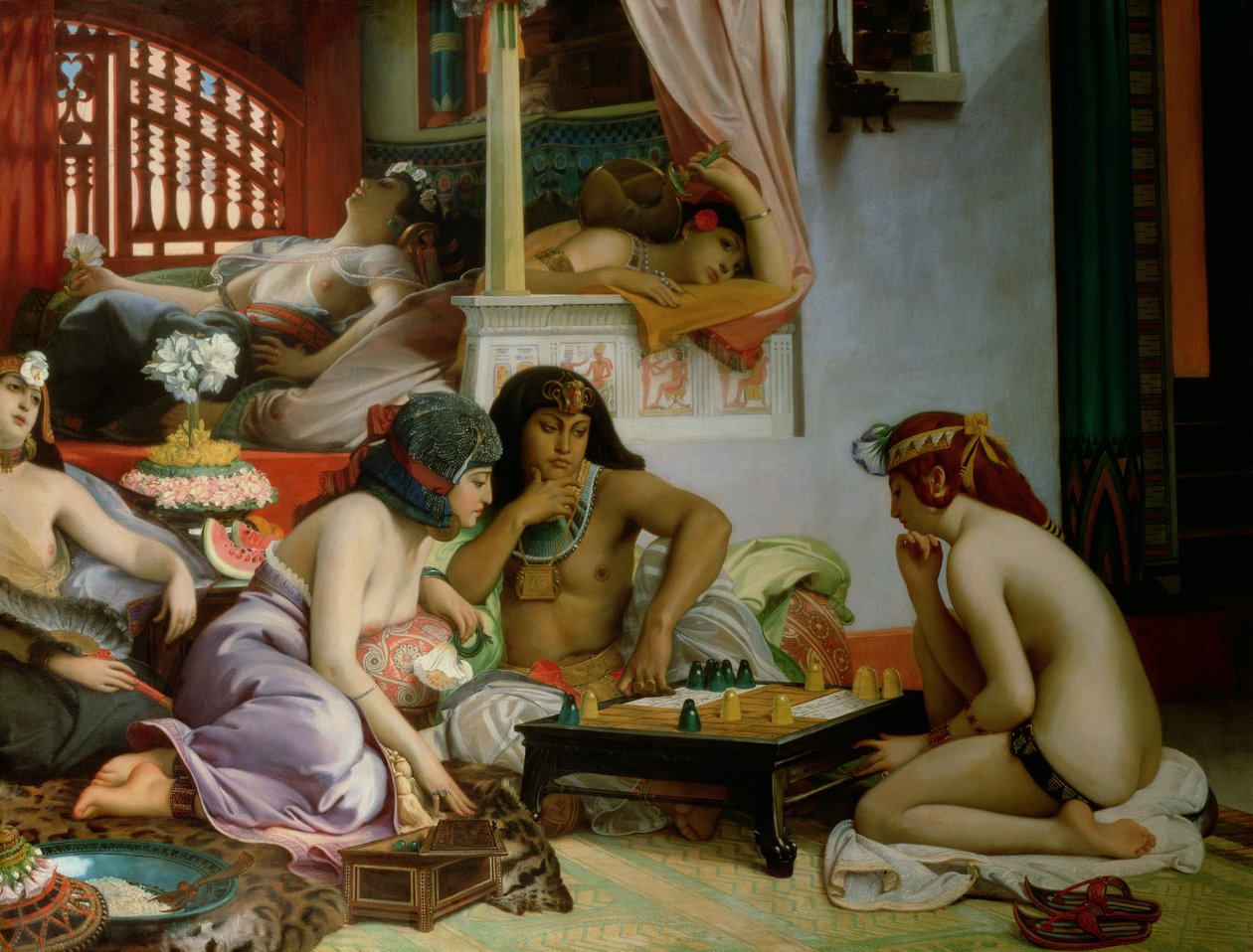 Huonekalut ja erilaiset esineet 1100- ja 1300-luvuilta tekijältä Jean Jules Antoine Lecomte du Nouy