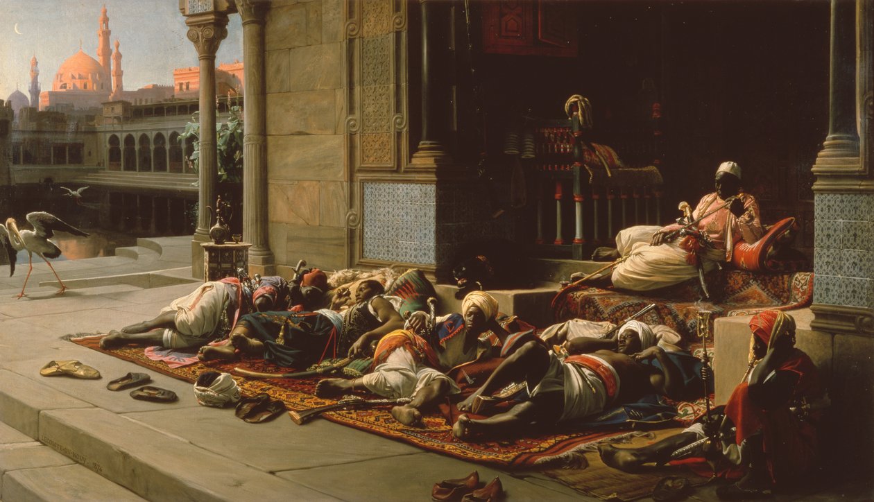 Haaremin portti, Kairon matkamuisto tekijältä Jean Jules Antoine Lecomte du Nouy