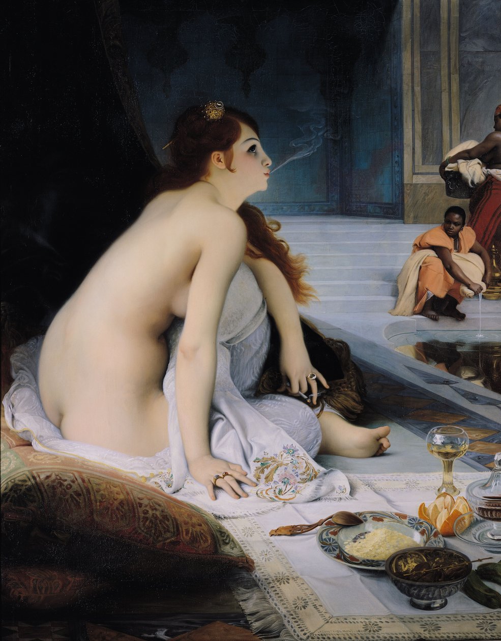 Valkoinen orja, 1888 tekijältä Jean Jules Antoine Lecomte du Nouy
