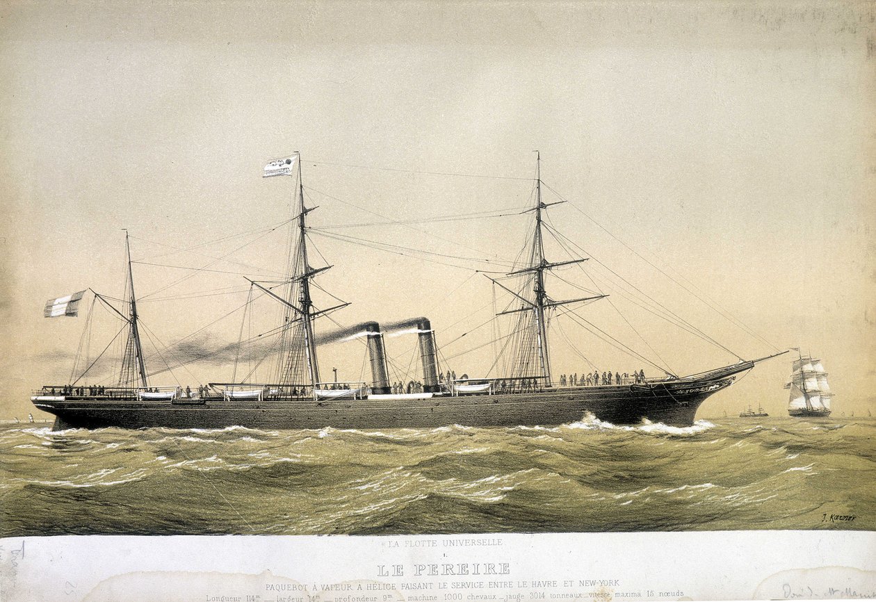 Pereire-laiva oli höyrylaiva ja heliksi, joka liikennöi Le Havren ja New Yorkin välillä ja vuonna 1868 Brestin ja New Yorkin välillä. "The Pereire" rakennettiin Glasgow