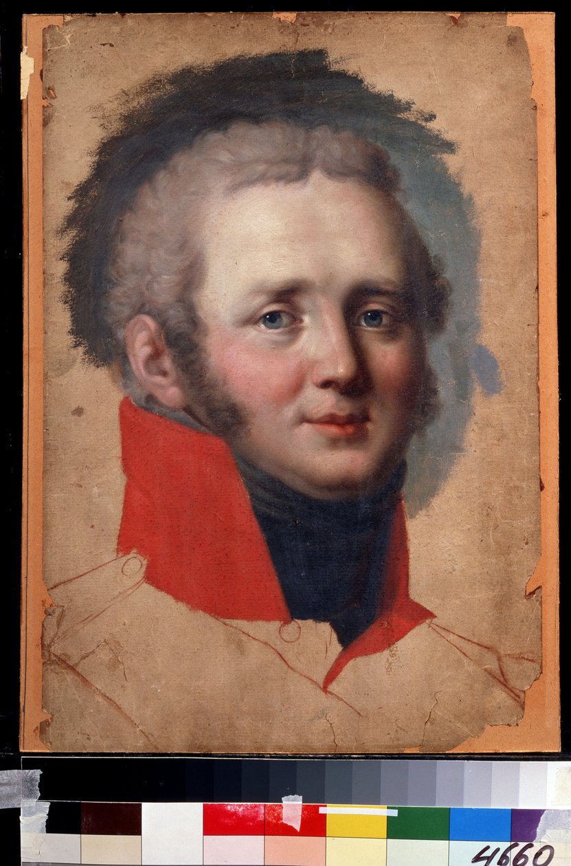 Keisari Aleksanteri I:n (1777-1825) muotokuva tekijältä Jean Laurent Monnier