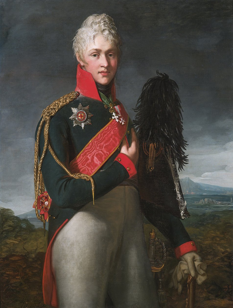 Arkadi Aleksandrovitš Suvorovin muotokuva 1784-1811, kreivi Rymniksky, 1805 tekijältä Jean Laurent Mosnier