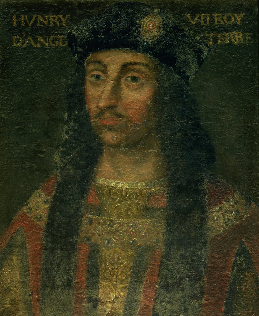Henry VII:n muotokuva (1457-1509) tekijältä Jean Laurent Mosnier