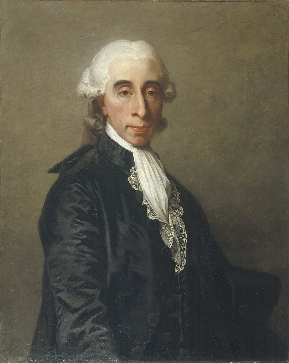 Jean Sylvain Baillyn muotokuva 1736-1793, 1789. tekijältä Jean Laurent Mosnier