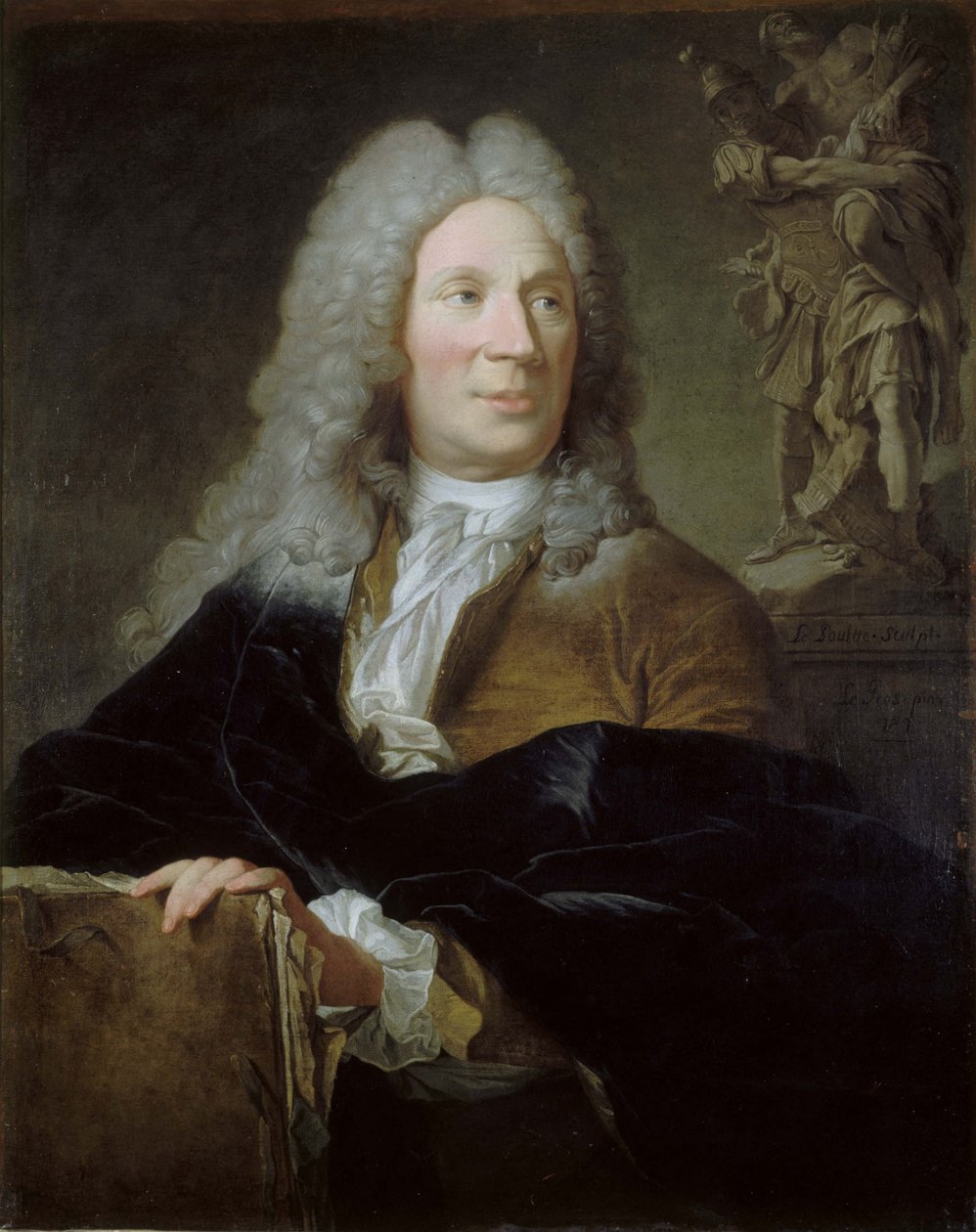 Pierre Le Pautren (1660-1744) muotokuva tekijältä Jean Le Gros