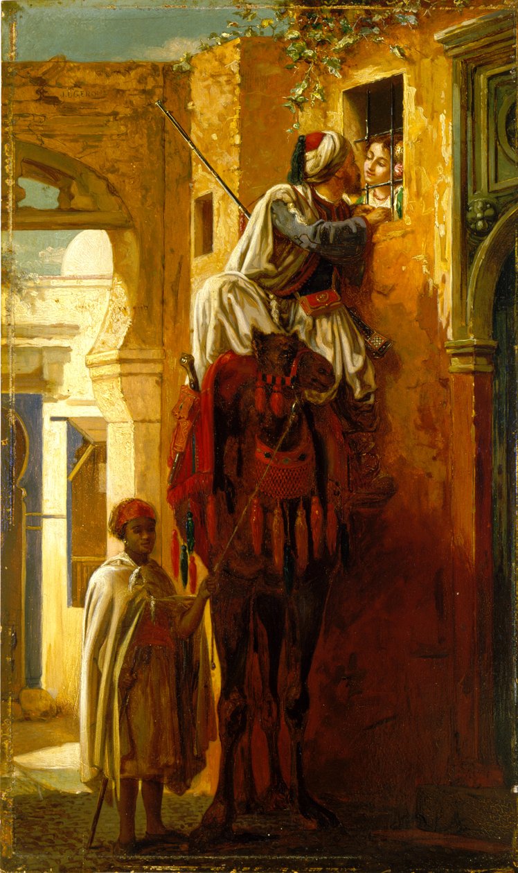 Ristiriita tekijältä Jean Leon (attr. to) Gerome