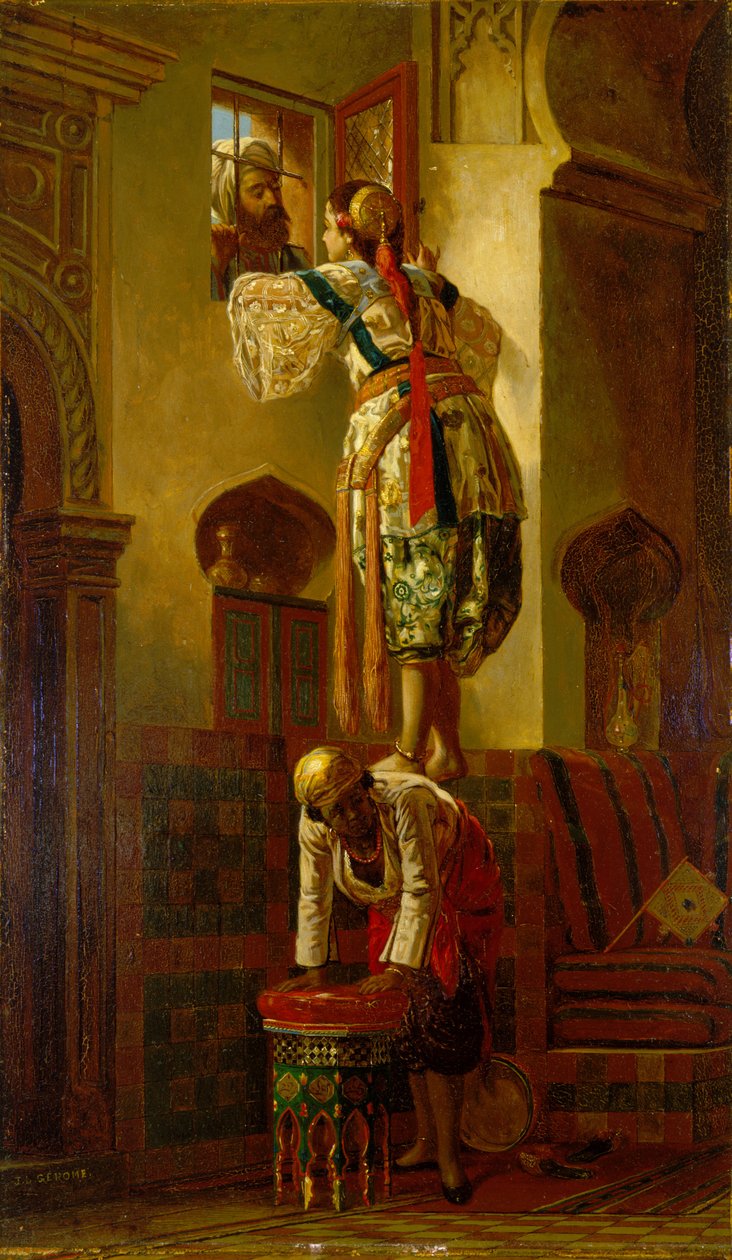 Ristiriita tekijältä Jean Leon (attr. to) Gerome