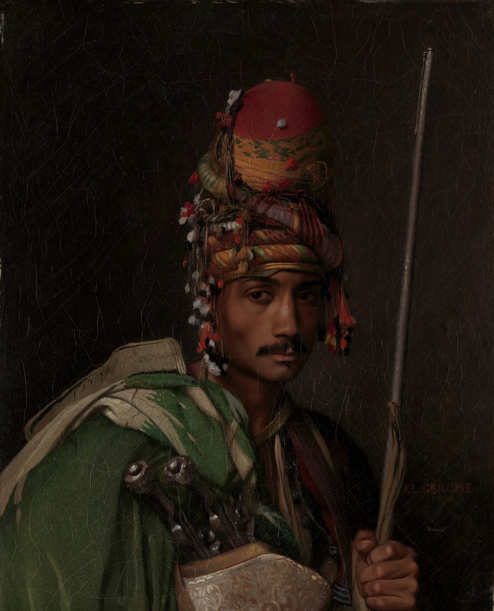 Bashi-Bazouk, n. 1868-69. tekijältä Jean Leon Gerome
