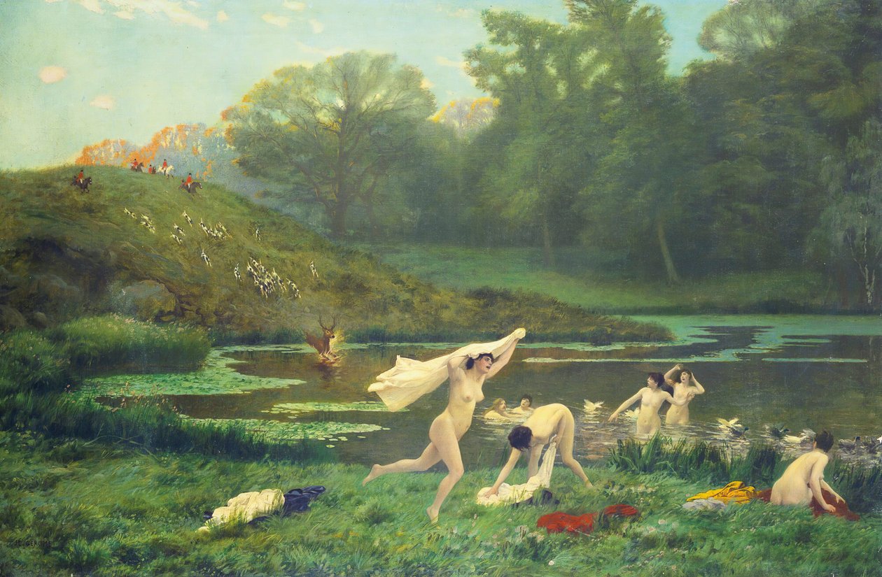 Diana ja Actaeon tekijältä Jean Leon Gerome