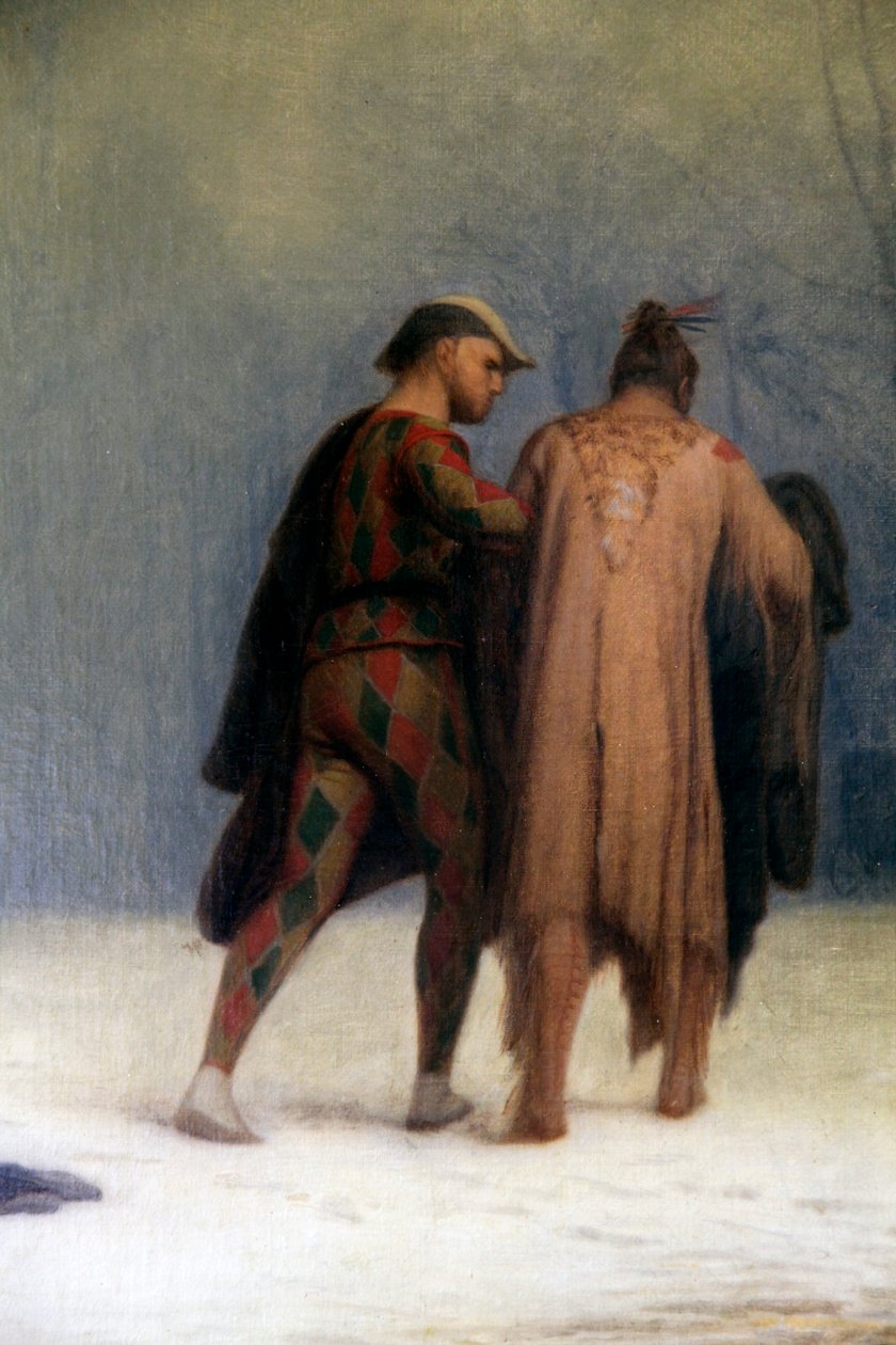 "Kaksintaistelu naamiaisen jälkeen", 1857 tekijältä Jean Leon Gerome