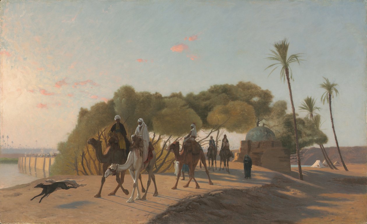 Poistuminen Keidasta tekijältä Jean Leon Gerome