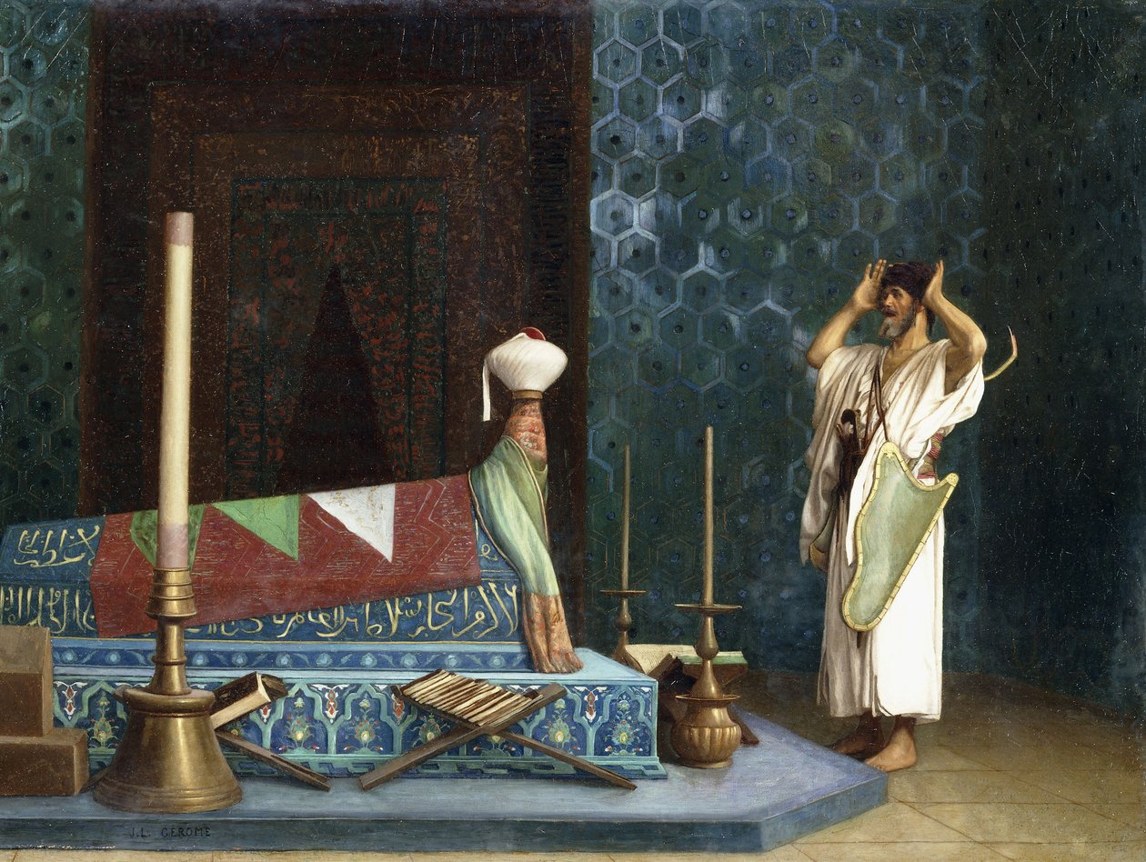 Rukous sulttaanihuoneessa tekijältä Jean Leon Gerome