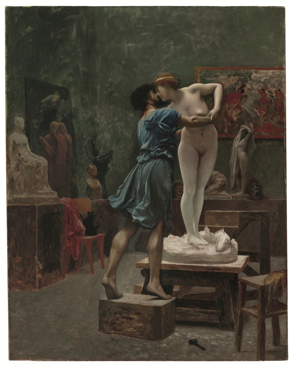 Pygmalion ja Galatea tekijältä Jean Leon Gerome