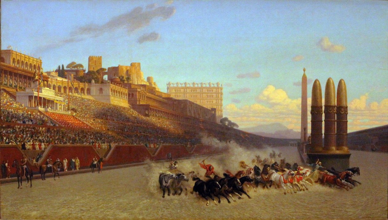 Circus Maximus tekijältä Jean Leon Gerome