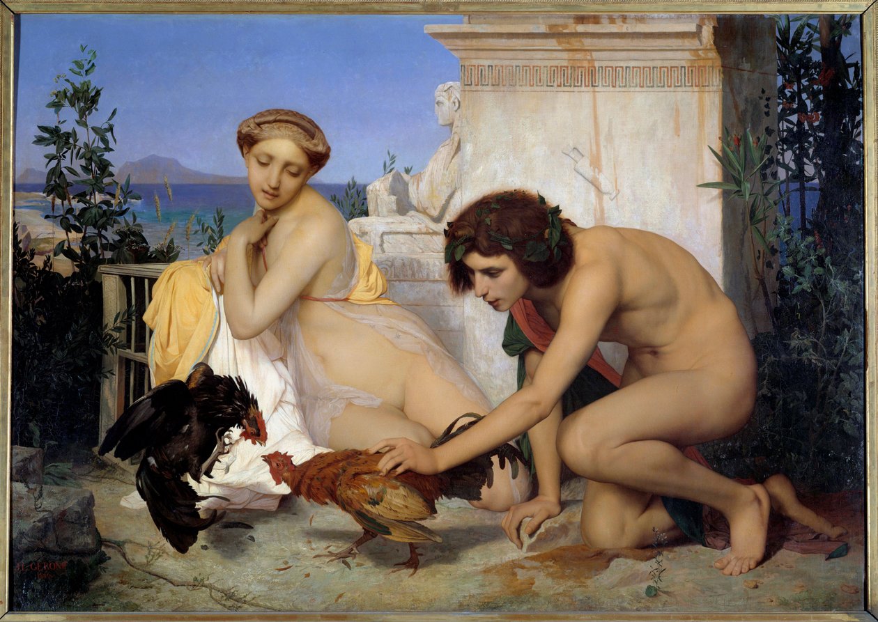 Kukon taistelu tekijältä Jean Leon Gerome