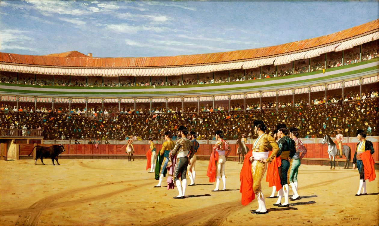 Härän sisääntulo tekijältä Jean Leon Gerome