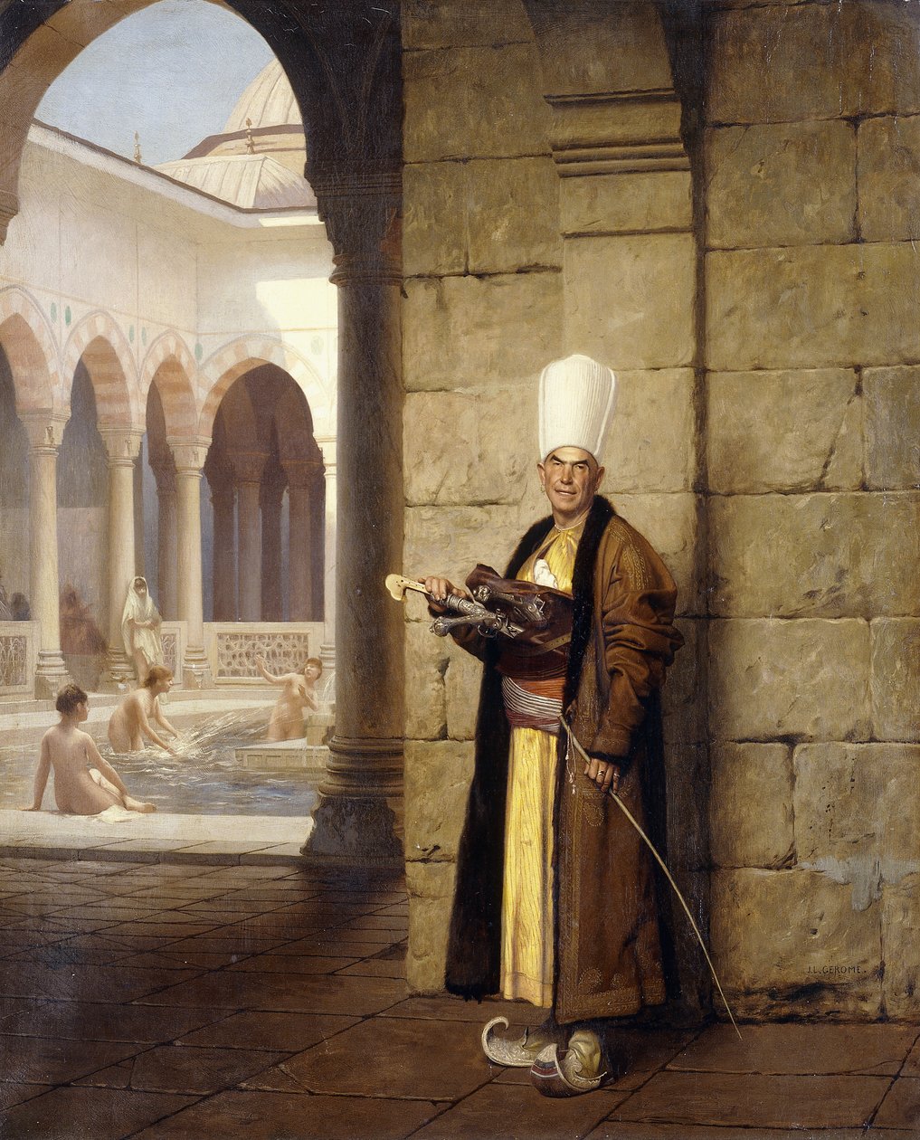 Suuri valkoinen eunukki, tekijältä Jean Leon Gerome