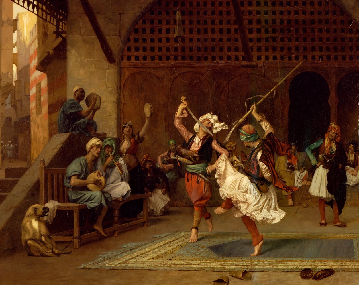 Pyrrhic Dance, 1885 tekijältä Jean Leon Gerome
