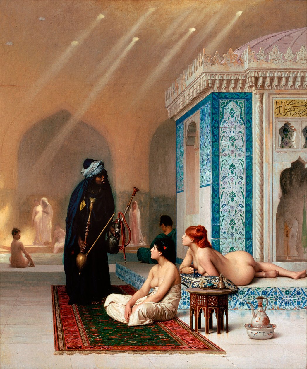 Haaremin allas - Allas haaremissa tekijältä Jean Leon Gerome