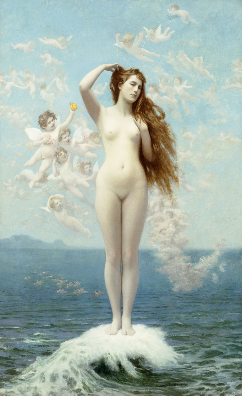 Venuksen nousu tekijältä Jean Leon Gerome