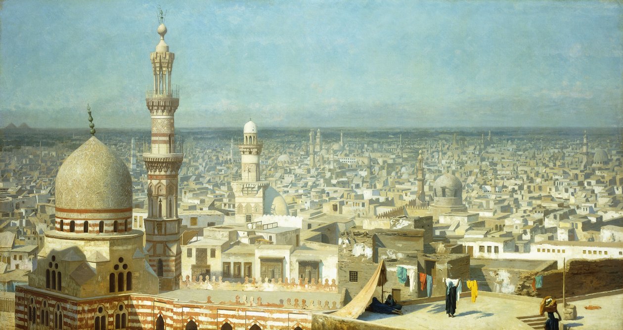 Näkymä Kairoon, tekijältä Jean Leon Gerome