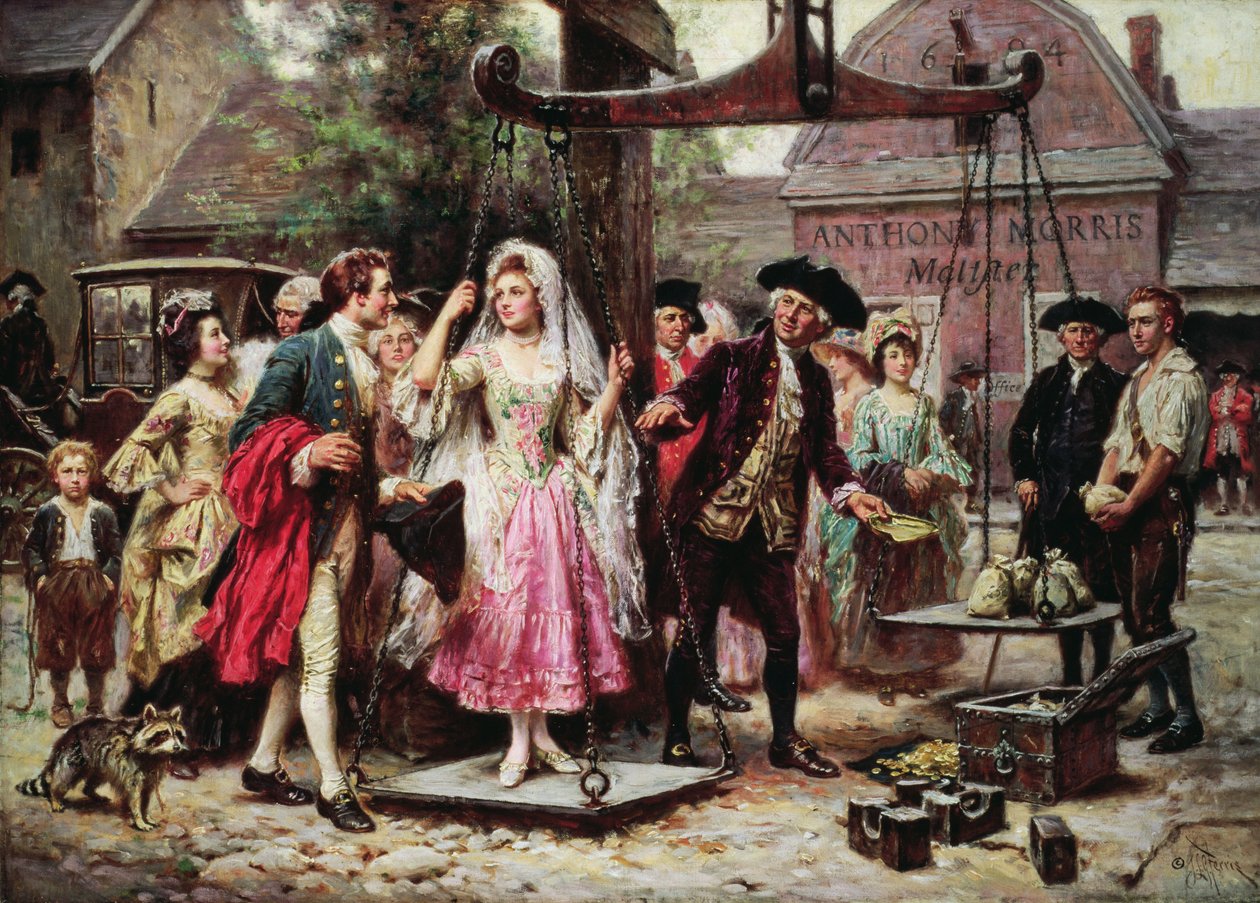 Hänen painonsa kullassa tekijältä Jean Leon Gerome Ferris