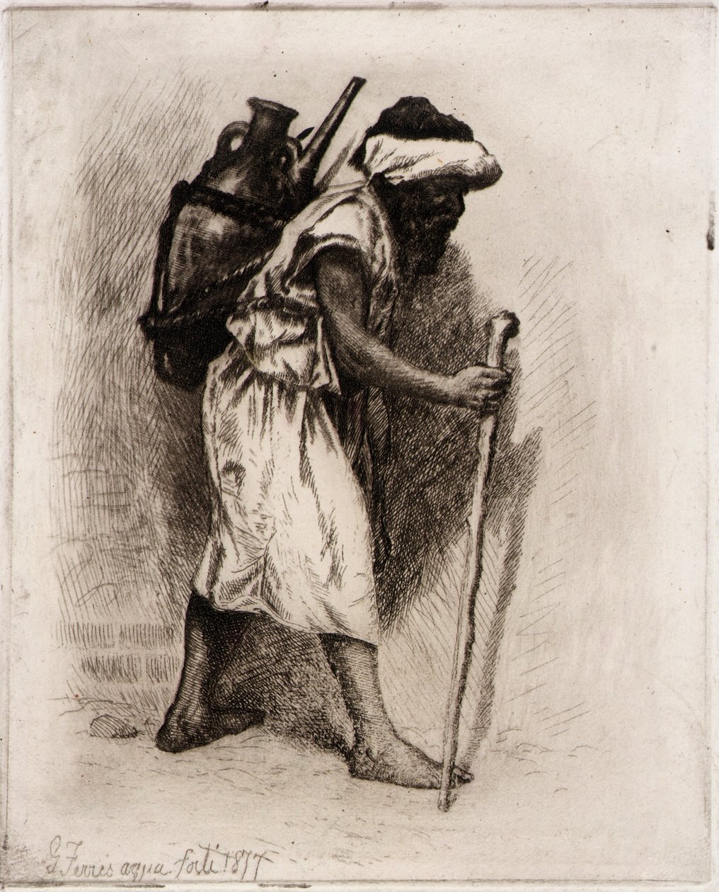 Vedenkuljettaja tekijältä Jean Leon Gerome Ferris