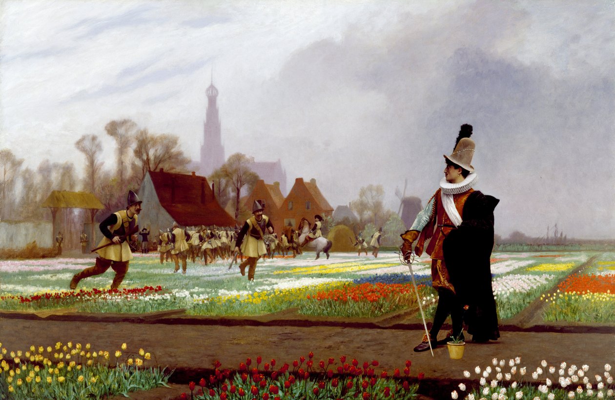 Tulppaanihulluus tekijältä Jean Leon Gerome