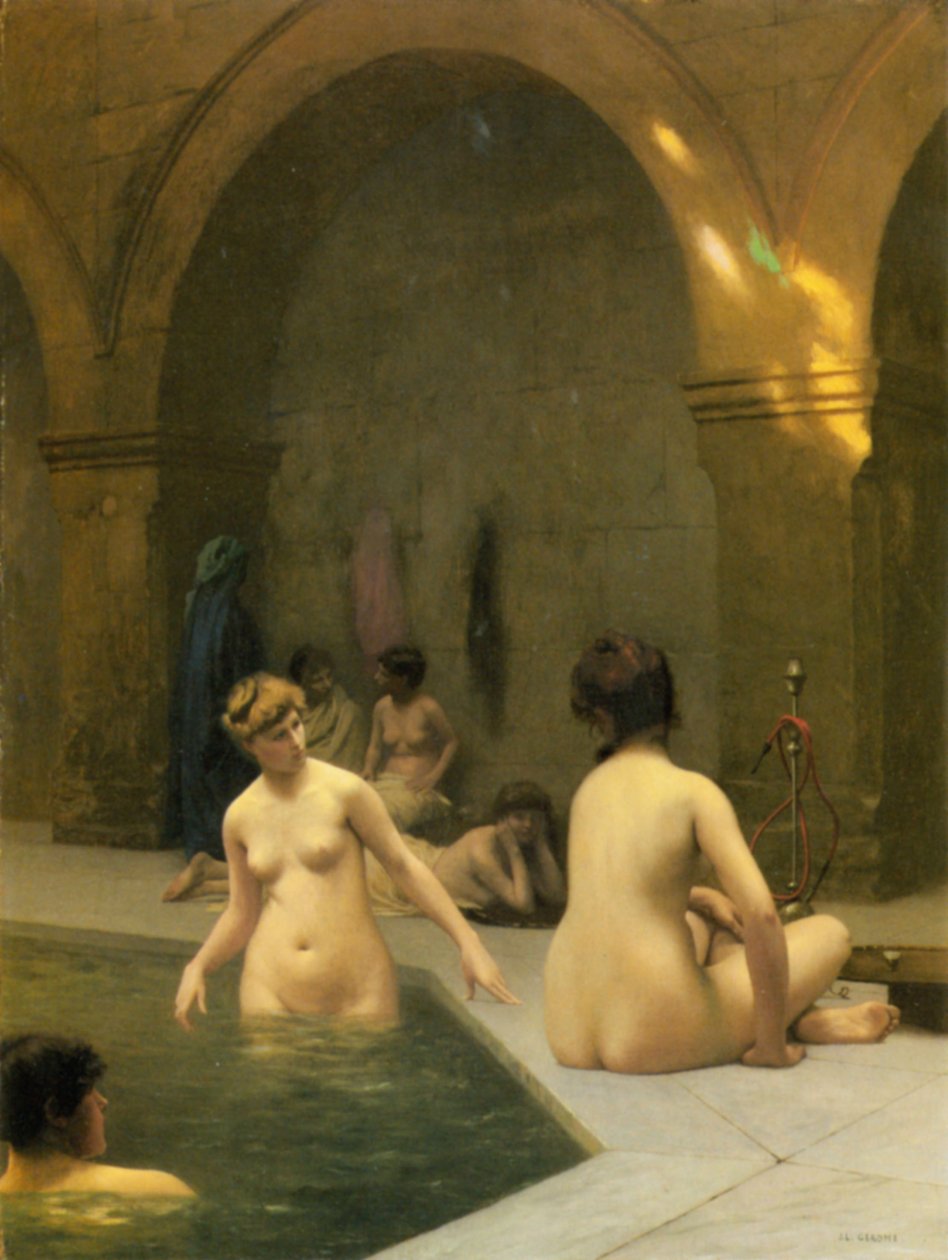 Kylpijät tekijältä Jean Leon Gerome