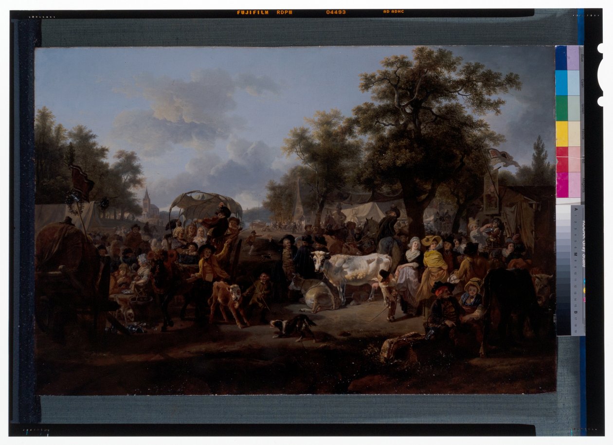 Kylän messut tekijältä Jean Louis (1744 1829) De Marne