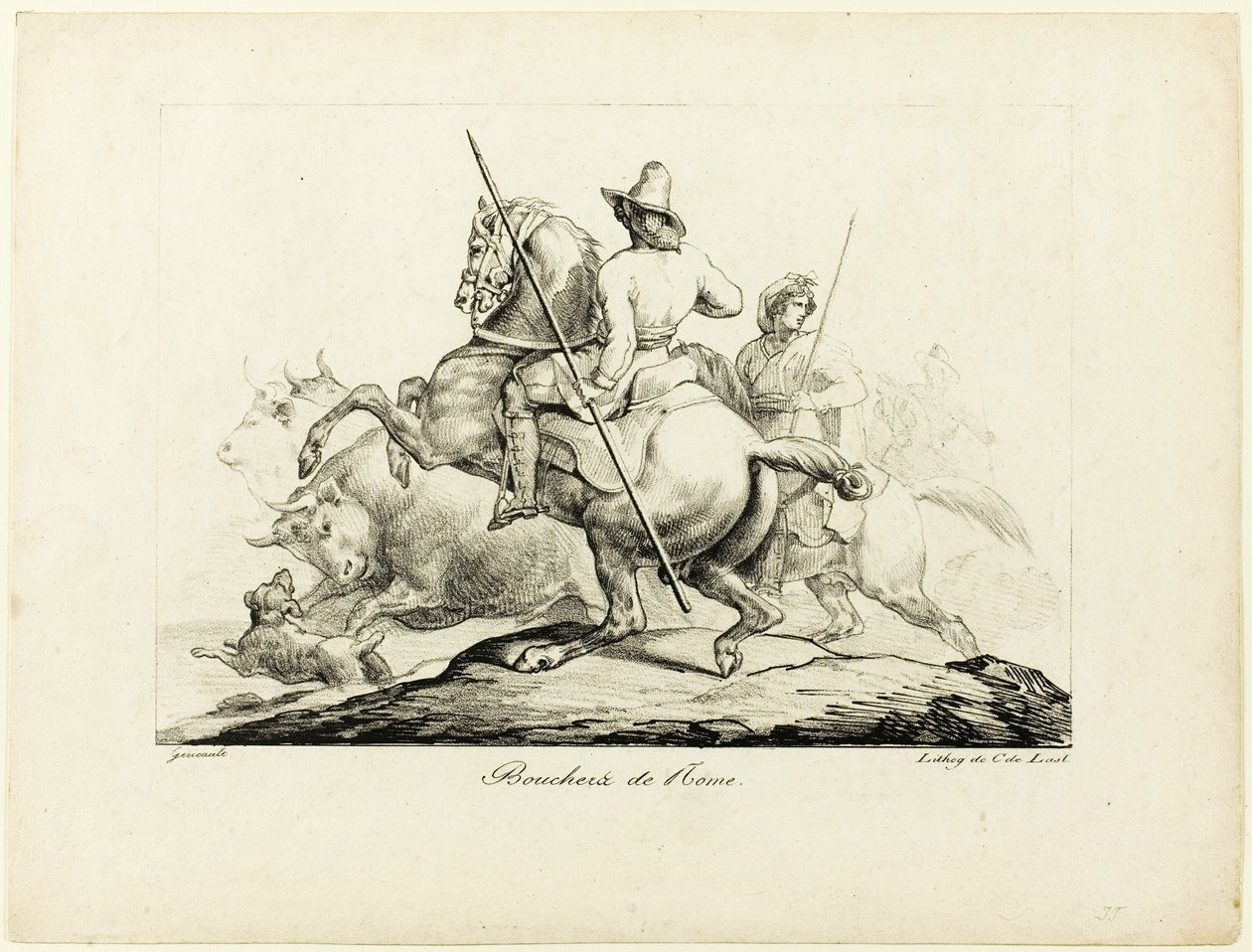 Rooman teurastajat tekijältä Jean Louis André Théodore Géricault