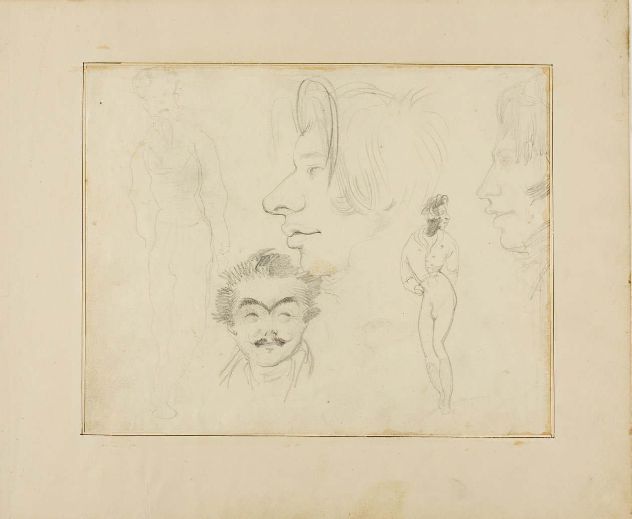Karikatyyriarkki tekijältä Jean Louis André Théodore Géricault