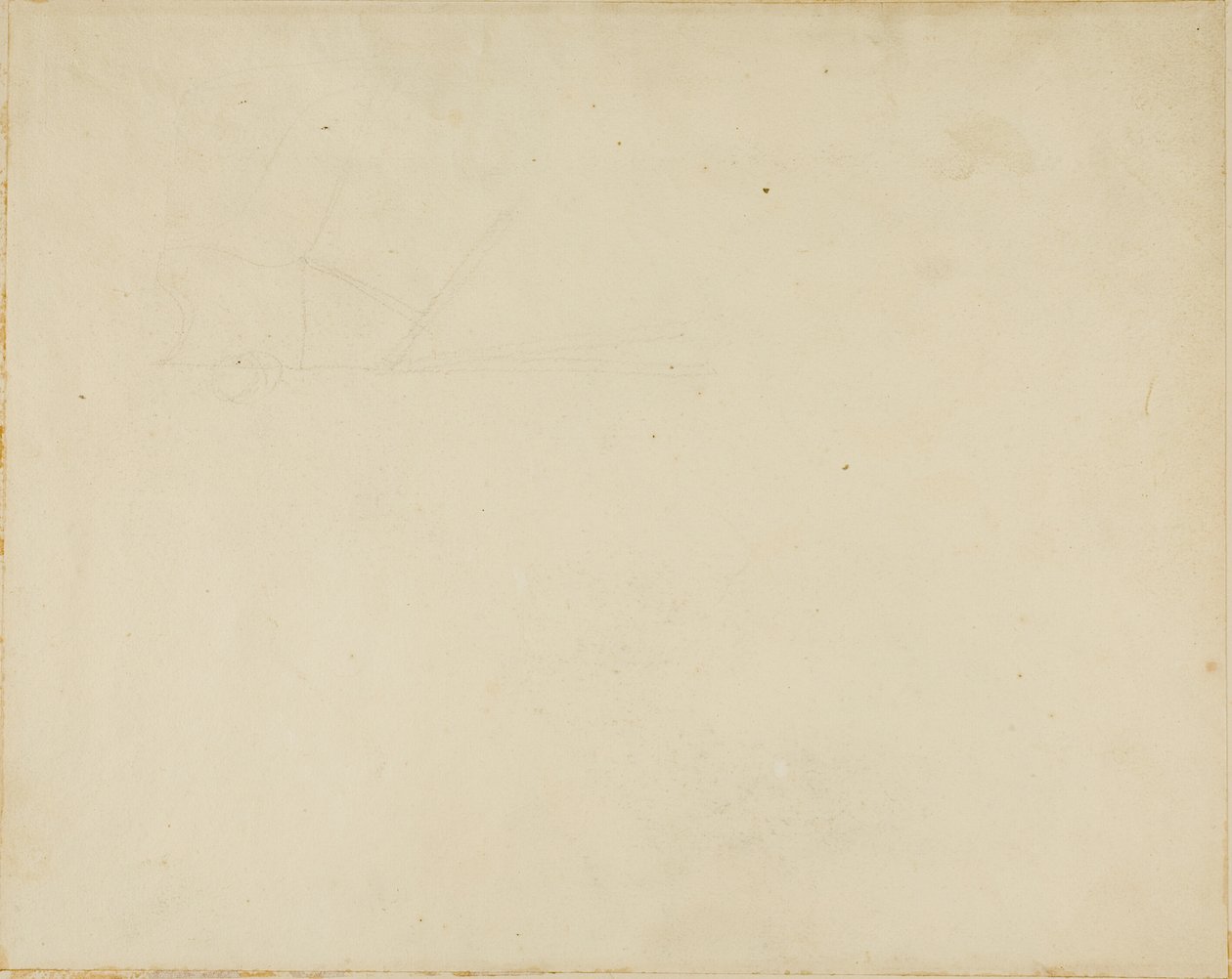 Luonnos maatilan laitteesta tekijältä Jean Louis André Théodore Géricault